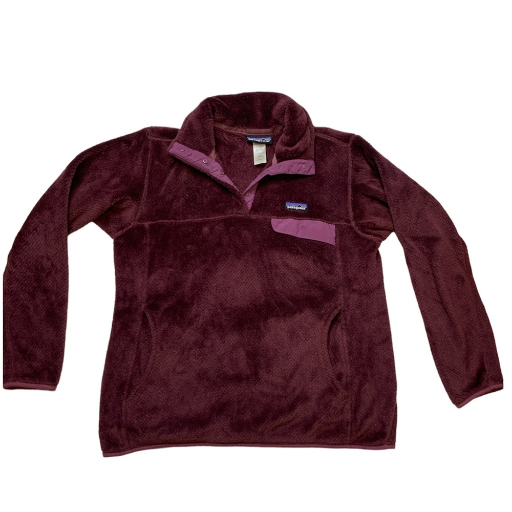 Patagonia Re-Tool Snap-T Fleece Violet Red Medium